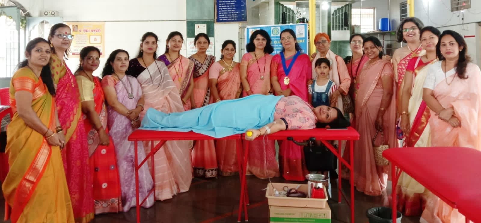 Adarsh Maharashtra | इनरव्हील क्लबच्यावतीने रक्तदान शिबिर;25 रक्तदात्यांनी केले रक्तदान!