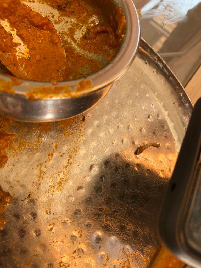 Adarsh Maharashtra | विसावा शुद्ध शाकाहारी हॉटेलच्या पदार्थांमध्ये आढळली चिकनची हड्डी...