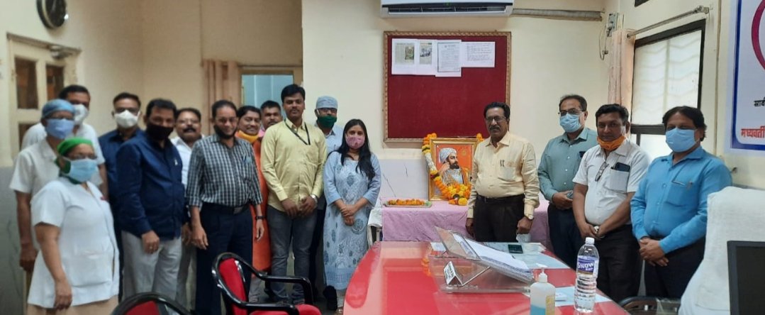 Adarsh Maharashtra | उल्हासनगरात शिवजयंती धामधुम मध्ये साजरी .