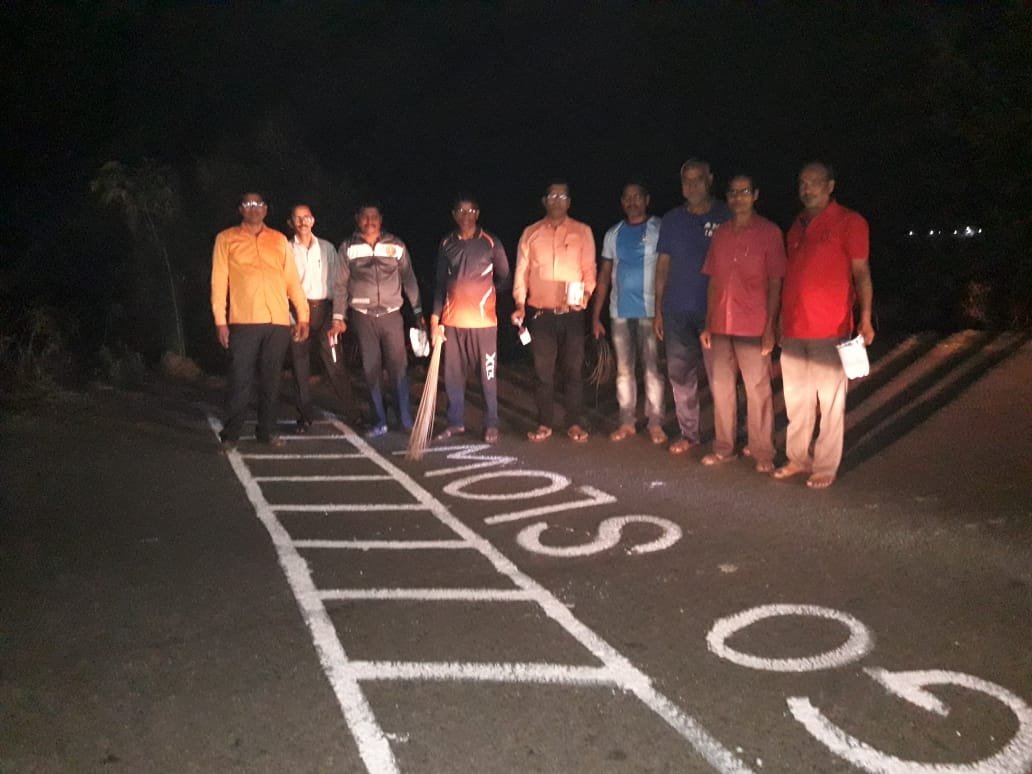 Adarsh Maharashtra | अपघाती रस्त्यावर मारले...