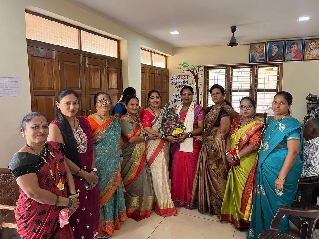 Adarsh Maharashtra | म्हातवली ग्रामपंचायतच्या उपसरपंच पदी निलिमा थळी.