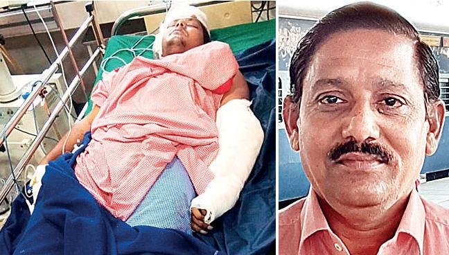 Adarsh Maharashtra | लोकल थांबवून मोटरमनने वाचवले...