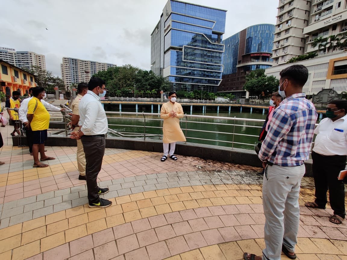 Adarsh Maharashtra | मनपाच्या नियमांचे पालन करून कृत्रिम तलाव अथवा घरीच श्री गणरायाचे विसर्जन...