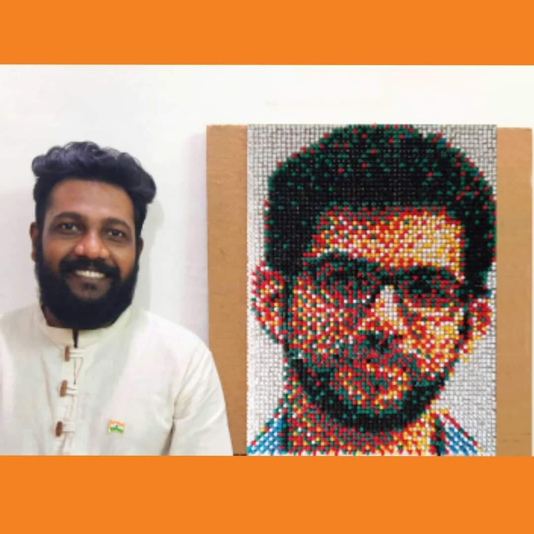 Adarsh Maharashtra | कलाकार चेतन राऊत यांनी आपल्या...