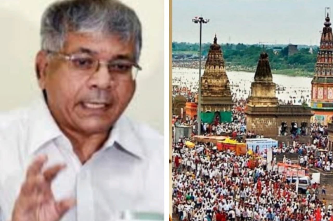 Adarsh Maharashtra | विठ्ठल मंदिर उघडण्यासाठी...