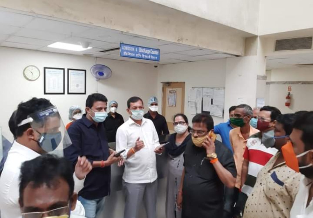 Adarsh Maharashtra | भांडुपच्या महिलेचा विक्रोळीतील गोदरेज हास्पिटलमधील डॉक्टरांच्या...