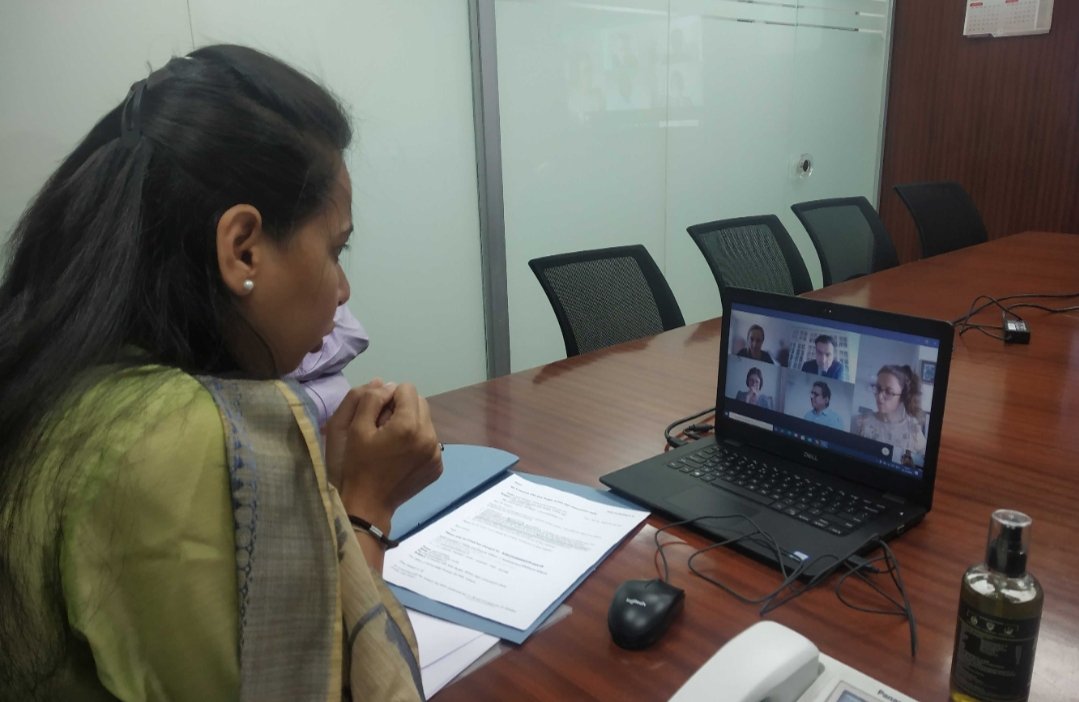 Adarsh Maharashtra | ब्रिटनचे उपायुक्त ॲलन गेमेल व मंत्रिपरिषदेच्या सदस्य कॅटी बज यांच्याशी...