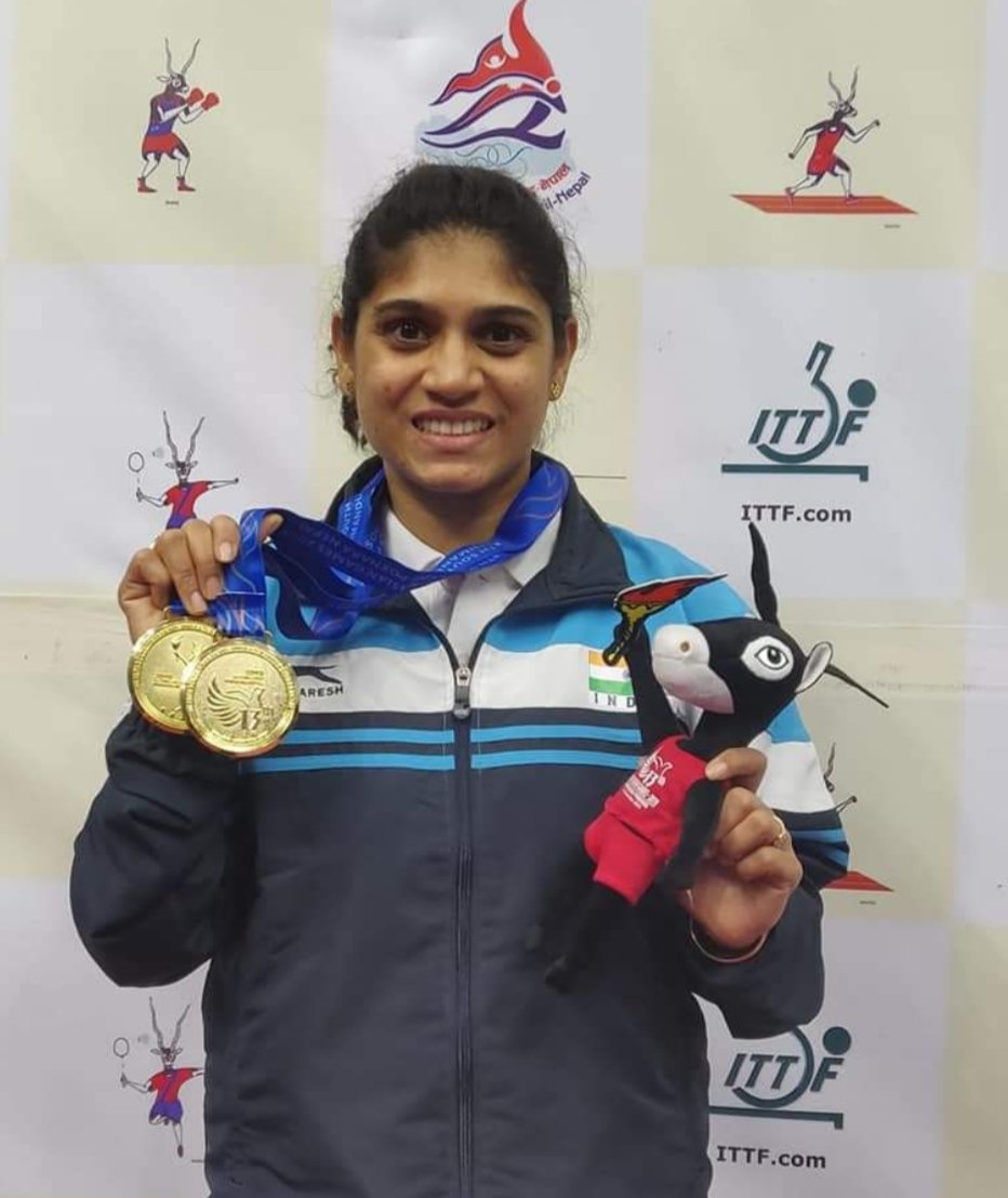 Adarsh Maharashtra | राष्ट्रीय टेबल टेनिसपटू, मुलुंडकर मधुरिका पाटकर हिचे मानाच्या अर्जुन...