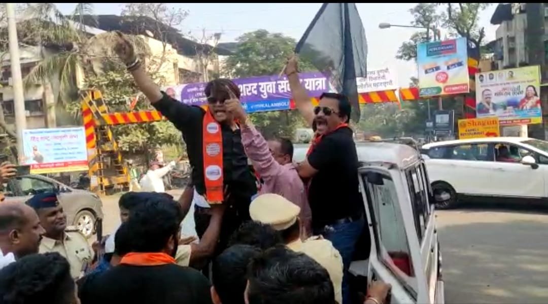 Adarsh Maharashtra | राहुल गांधीच्या विरोधात कळंबोली शहर मनसे आक्रमक