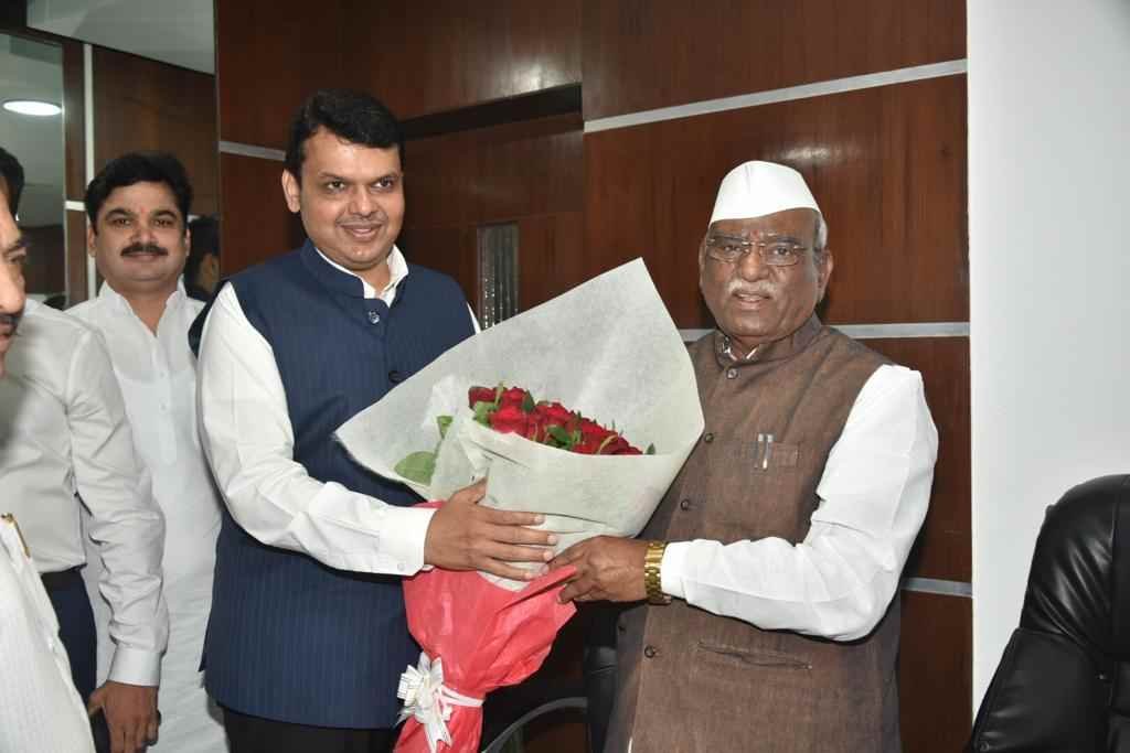 Adarsh Maharashtra | हिवाळी अधिवेशन निमित्त मुख्यमंत्र्यांकडून  अध्यक्ष हरिभाऊ बागडे यांचे...