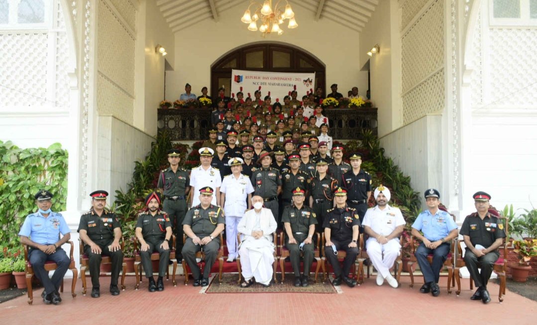 Adarsh Maharashtra | राज्याची मान उंचवणारी कामगिरी : राज्यपालांकडून एनसीसी विद्यार्थ्यांचा...