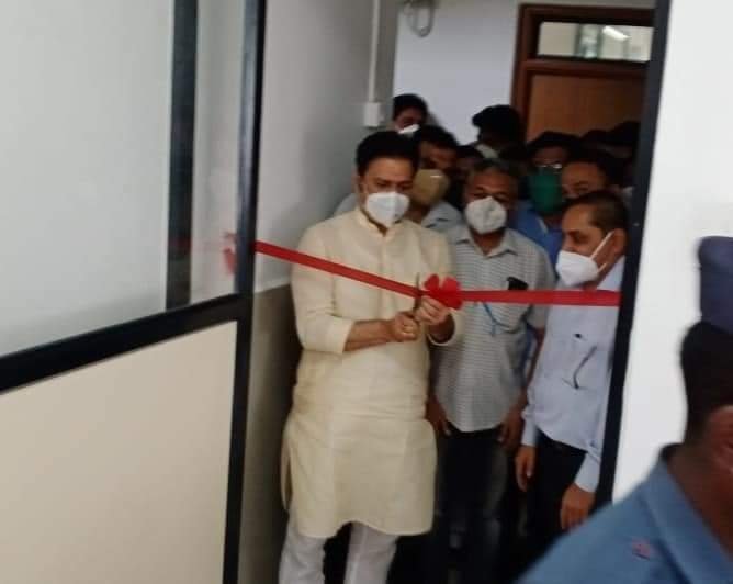 Adarsh Maharashtra | कोरेगाव ग्रामीण रुग्णालयातील विस्तारीत कक्षातील आयसीयुचे आमदार शशिकांत...