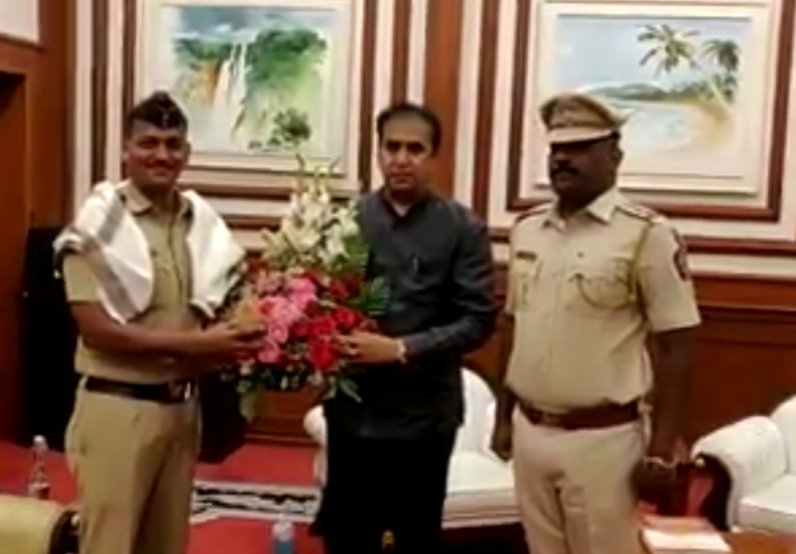 Adarsh Maharashtra | मांडवाचा देवदूताचा सत्कार