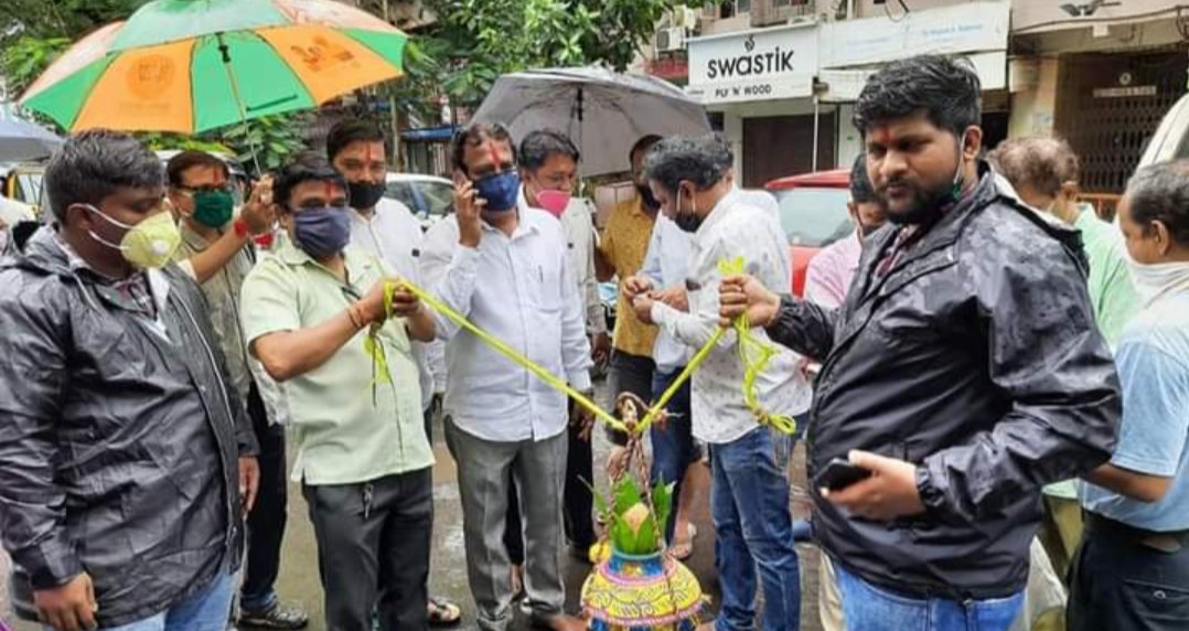 Adarsh Maharashtra | पारंपारिक पद्धतीने पूजन करून दहीहंडी उत्सव भांडुपमध्ये साजरा