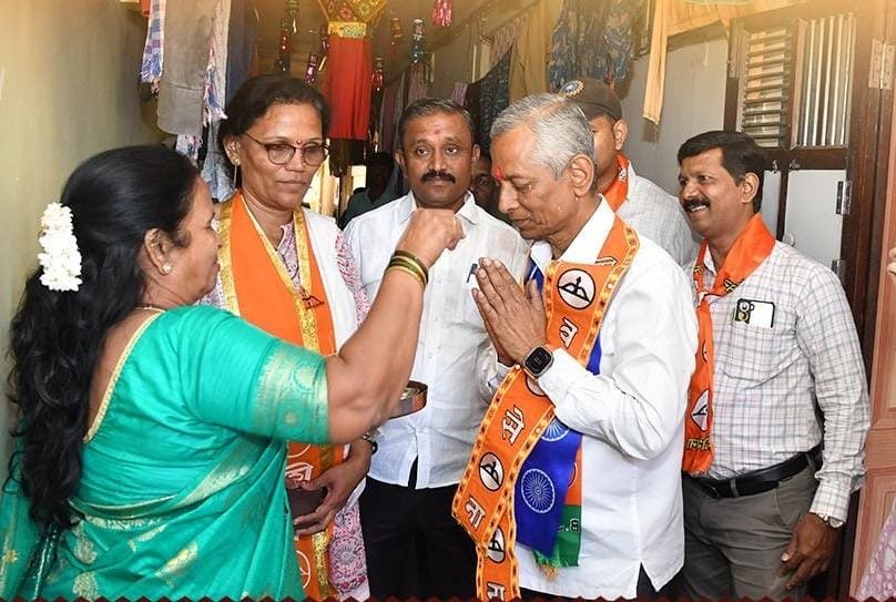 Adarsh Maharashtra | नाना आंबोले यांना शिवडीकरांचा वाढता प्रतिसाद