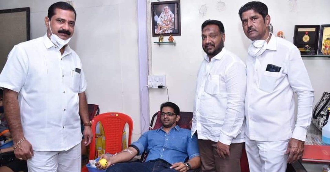 Adarsh Maharashtra | राष्ट्रवादी तर्फे भांडूप येथे रक्तदान शिबिर संपन्न