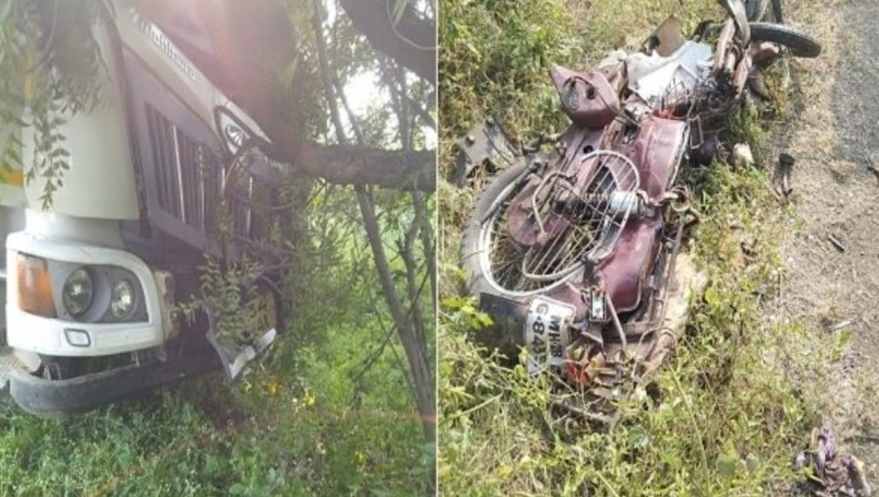 Adarsh Maharashtra | टँकर आणि दुचाकीचा भीषण अपघात, एकाच कुटुंबातील 3 जण जागीच ठार