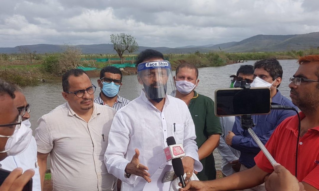 Adarsh Maharashtra | चक्रीवादळातील मत्स्य शेतक-यांच्या नुकसानीचा महाराष्ट्र अॅक्वाकल्चर...