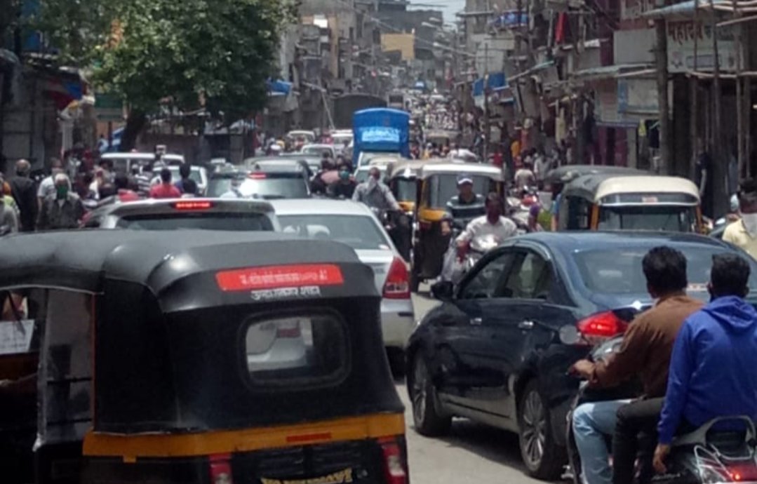 Adarsh Maharashtra | उल्हासनगर मध्ये सर्व व्यवहार...