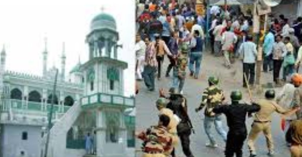 Adarsh Maharashtra | तपासासाठी मस्जीदमध्ये...