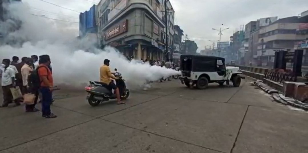 Adarsh Maharashtra | कोरोनाच्या वाढत्या फैलावामुळे कल्याण-डोंबिवलीत अग्निशमन दलासह...